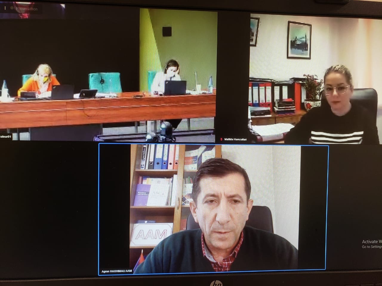 Takim online per Zgjedhjet e pjesshme vendore me delegacionin e Kongresit të Autoriteteve Lokale dhe Rajonale të KE