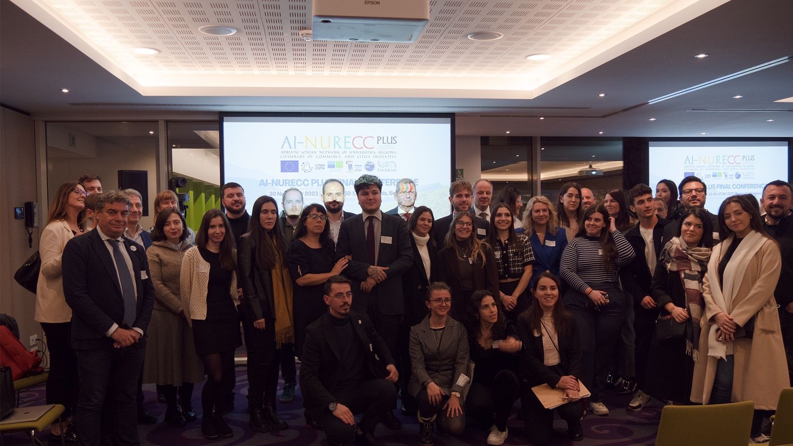 Kryetari i Qarkut Tiranë Aldrin Dalipi në Bruksel