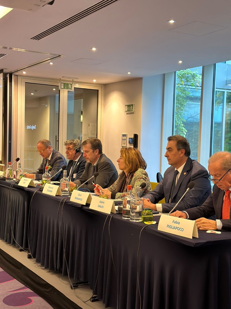 Kryetari i Qarkut Tiranë Aldrin Dalipi në Bruksel