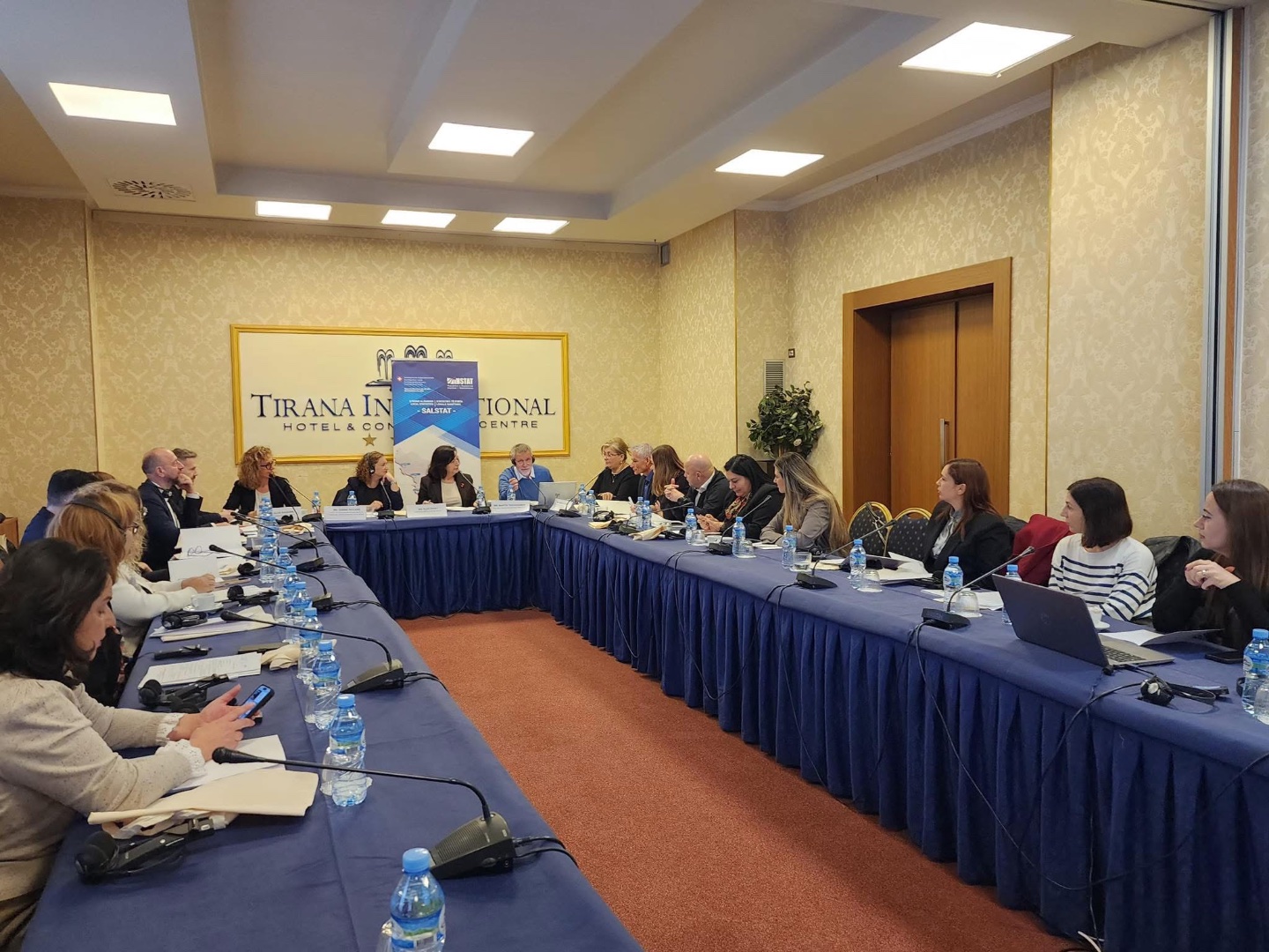 Përfaqësues të Shoqatës së Qarqeve marrin pjesë në takimin “SALSTAT II”